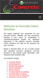 Mobile Screenshot of concretecoloursolutions.com.au